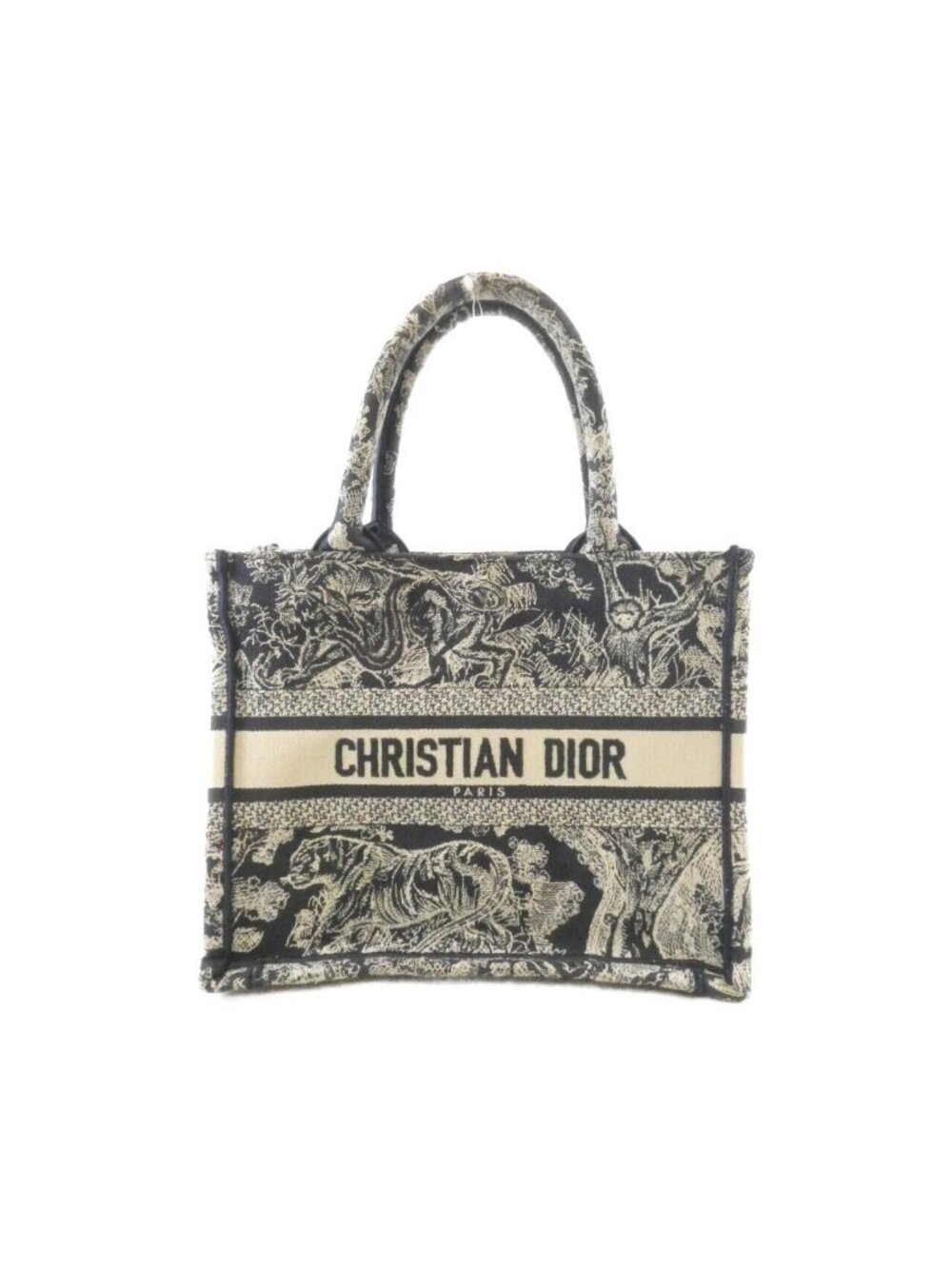 Dior Reverse Toile de Jouy Book Tote Bag Small